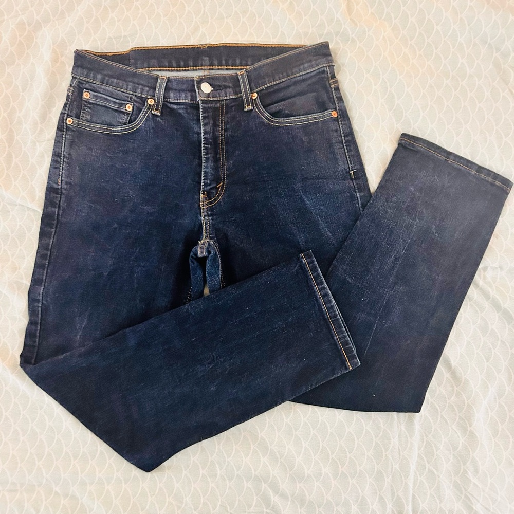 Levi's Deep Indigo Slim Jeans